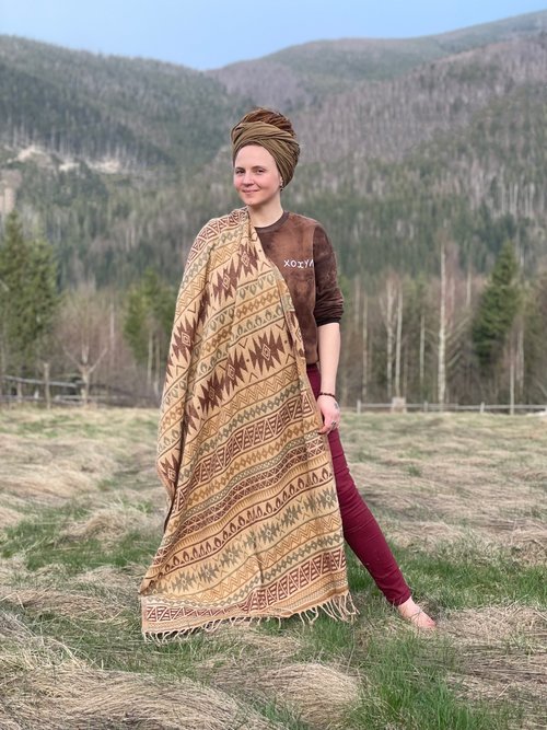 Шаль Sunbeam_Brown